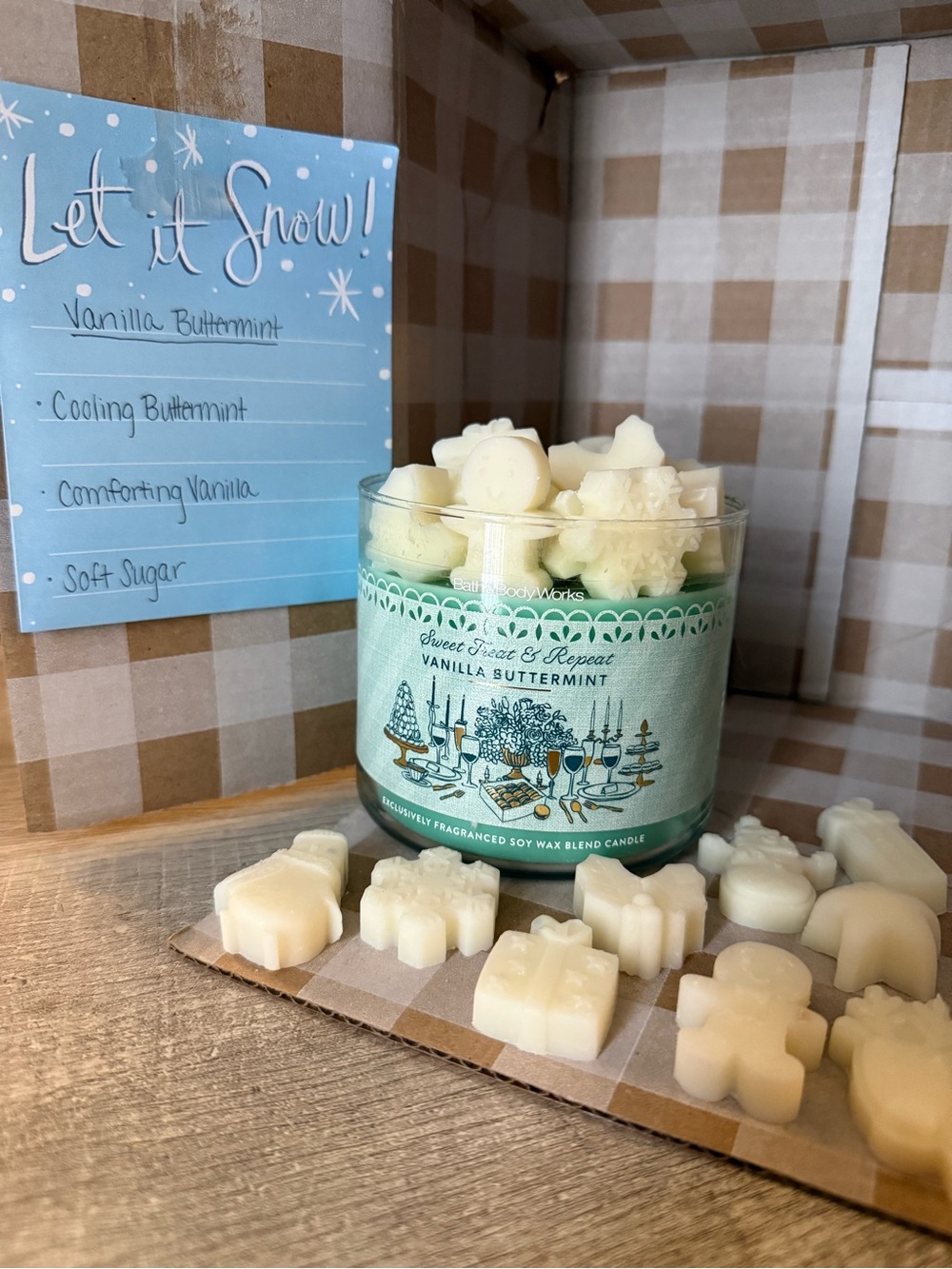 Vanilla Buttermint wax melts